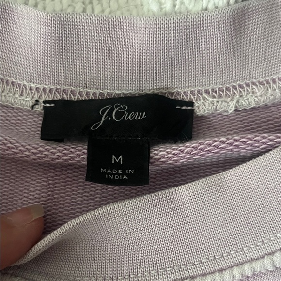 J. Crew women's Lavender Crewneck Sweater - Picture 2 of 4